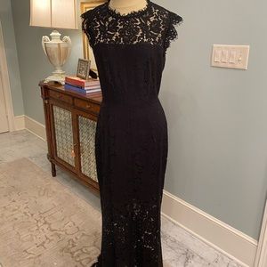 Estelle Open Back Lace Gown
